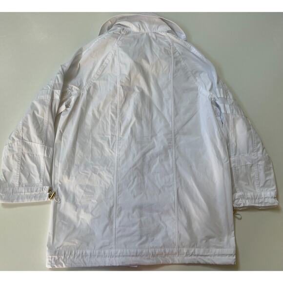 Lauren Ralph Lauren Women White Full Zip Windbreaker Jacket Size S NWT $295 - Picture 2 of 12